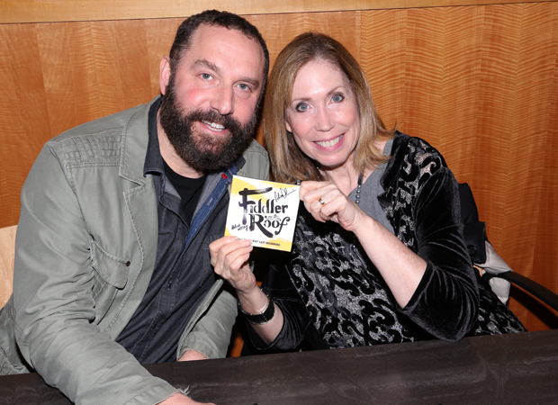 Adam Danheisser and Alix Korey share a photo.